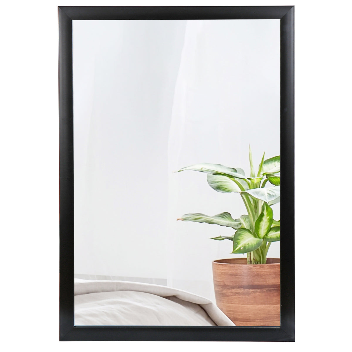 24x36 Inch Rectangular Wall Mirror for Bathroom & Bedroom PS Frame