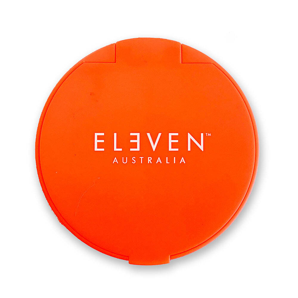 Neon Orange Compact Mirror - 4 Inch Travel Cosmetic Makeup Accessory