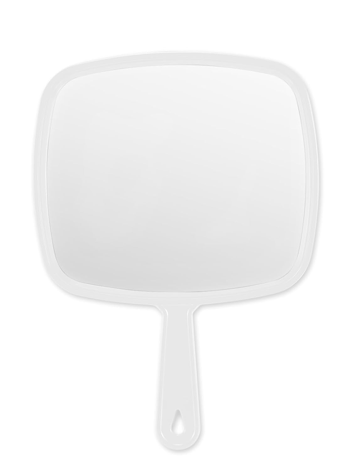 Large Handheld Mirror for Salon & Hairdressing with Handle - Extra Large Viewing