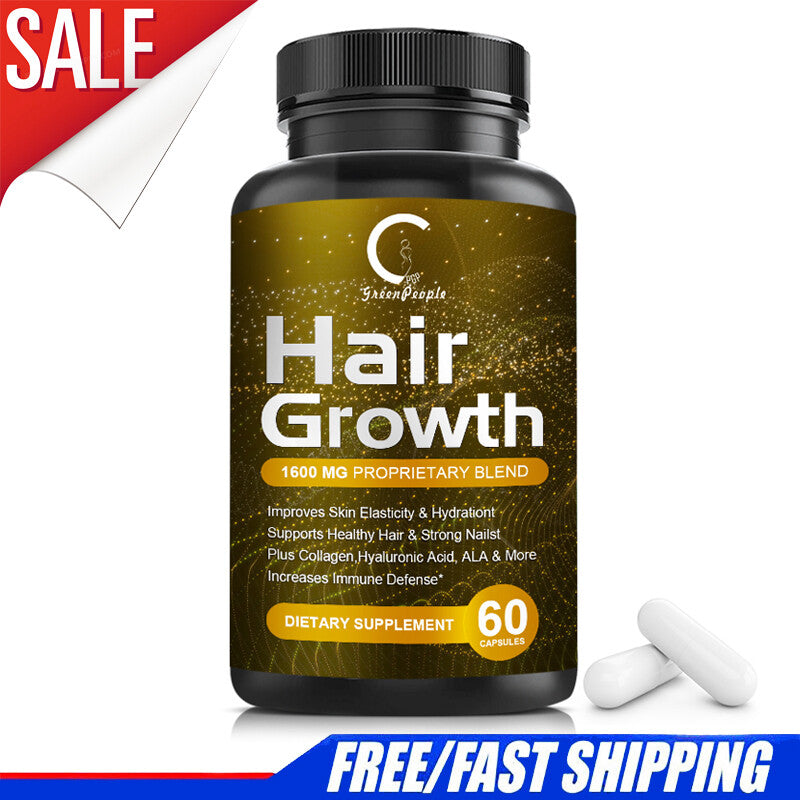 DHT Blocker Hair Loss Capsules – Fast Hair Growth Vitamins