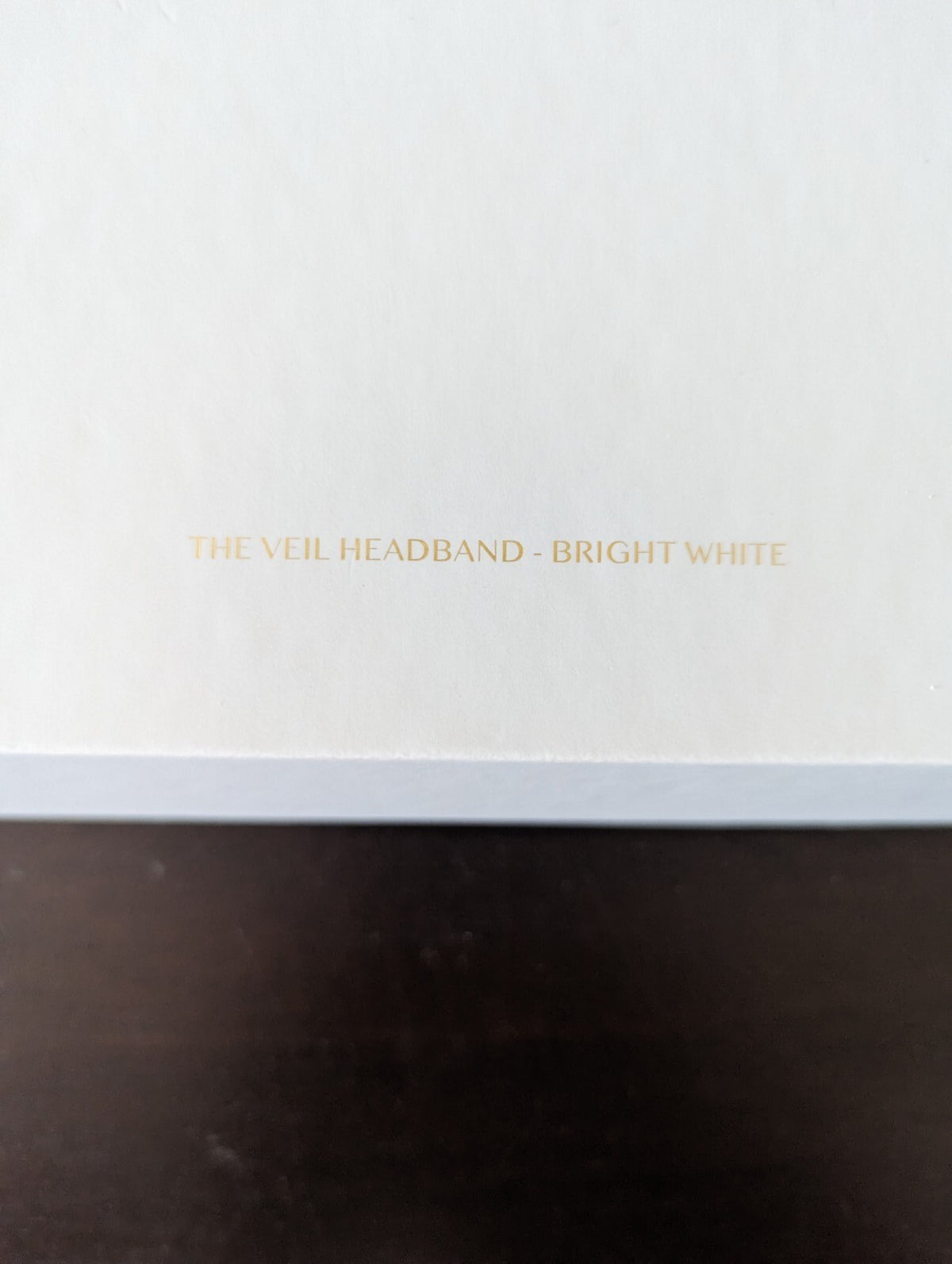KRISTIN ESS The Veil Headband Bright White NIB