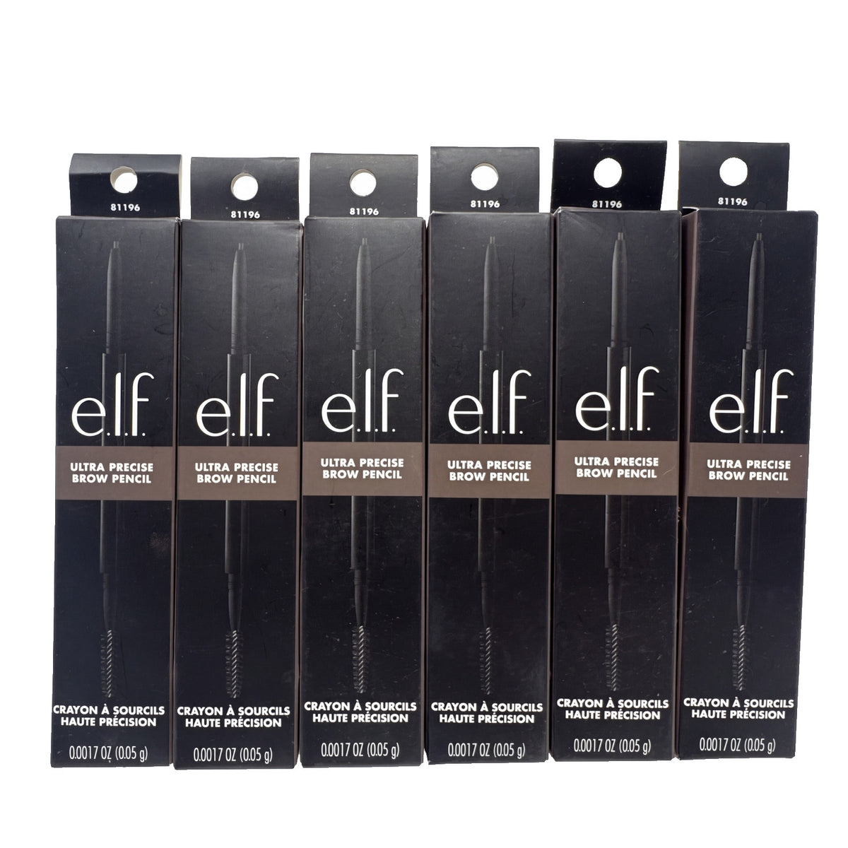 6 Pack Ultra Precise Brow Pencil #81196 Cool Brown - Makeup Eyebrow Pencils