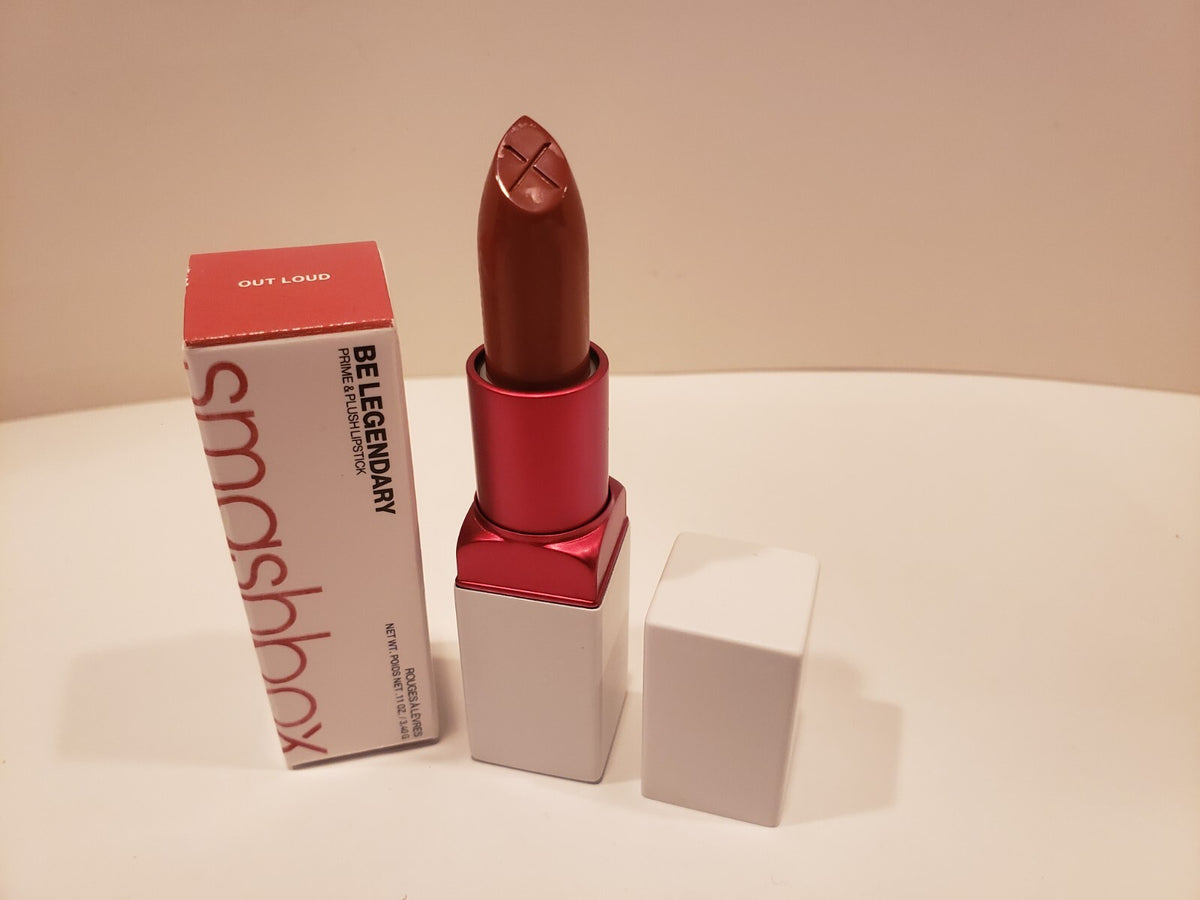 Be Legendary Prime & Plush Lipstick Out Loud - Smashbox, NIB