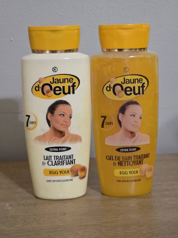 Egg Yolk Clarifying Shower Gel & Lotion Set 450ML - Skin Brightening