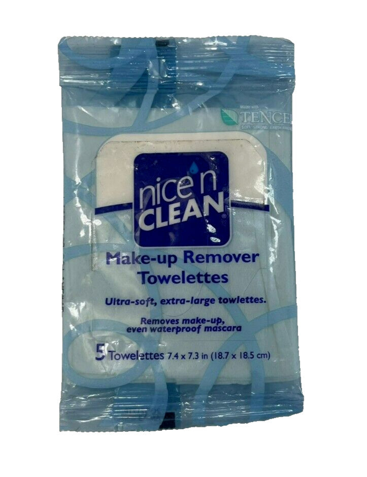 Makeup Remover Ultra-Soft Towelettes - Nice 'n Clean, 5 Count