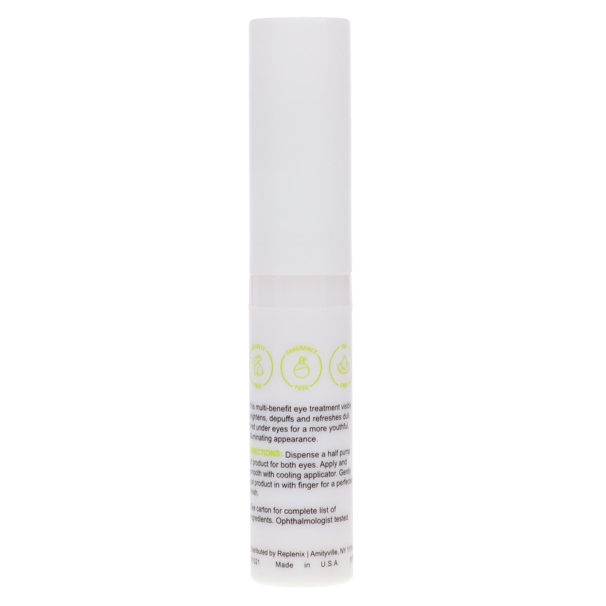 Replenix Tinted Brightening Eye Cream - 0.29 oz for Puffiness & Dark Circles