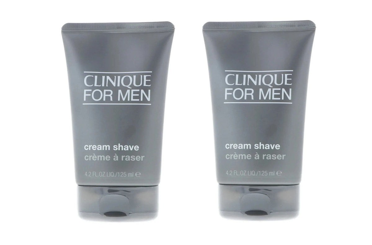 Clinique For Men Shave Cream - 4.2 oz (Lot of 2)