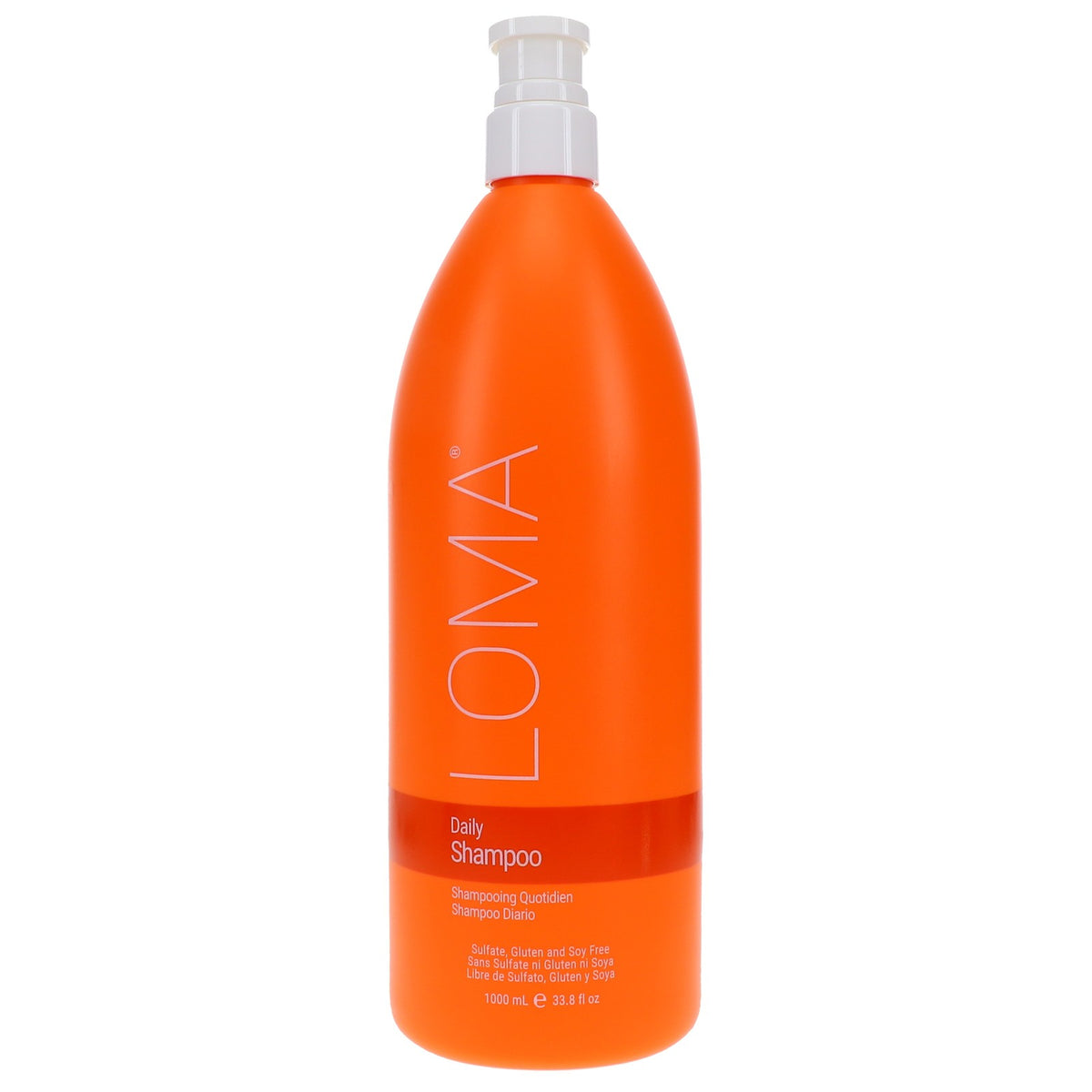 Loma Daily Shampoo 33.8 oz - All Hair Types, Nourishing Hair Care