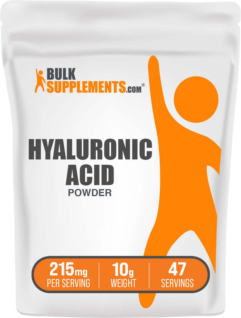 Hyaluronic Acid Powder 215 mg per Serving | Bulk Supplement for Skin & Joint Support