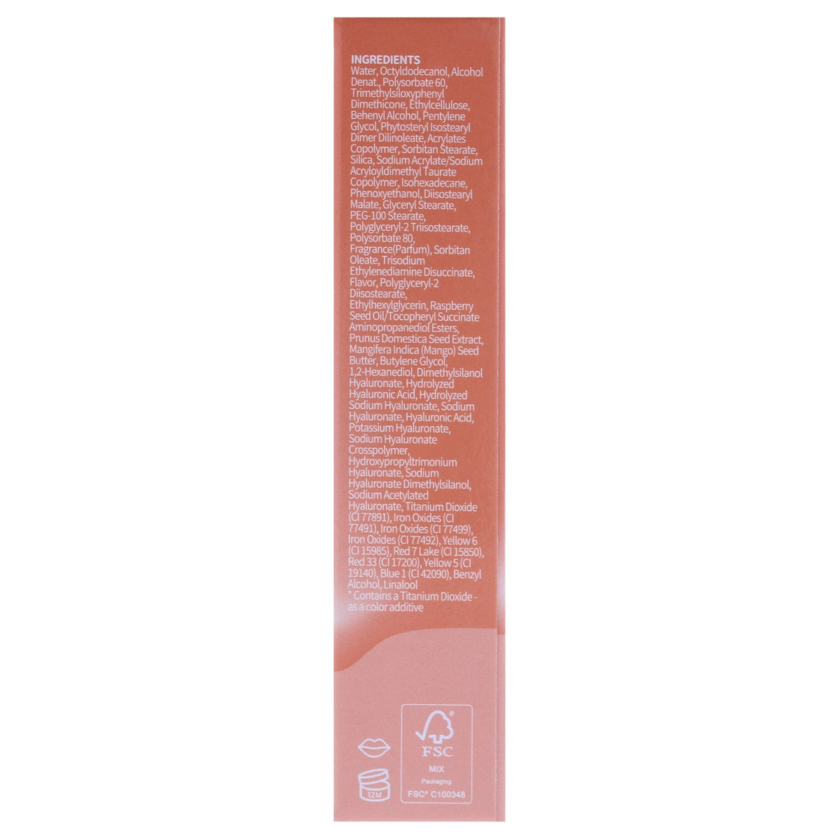 Rom&nd The Juicy Lasting Tint 02 Nucadamia Lip Gloss 0.12 oz
