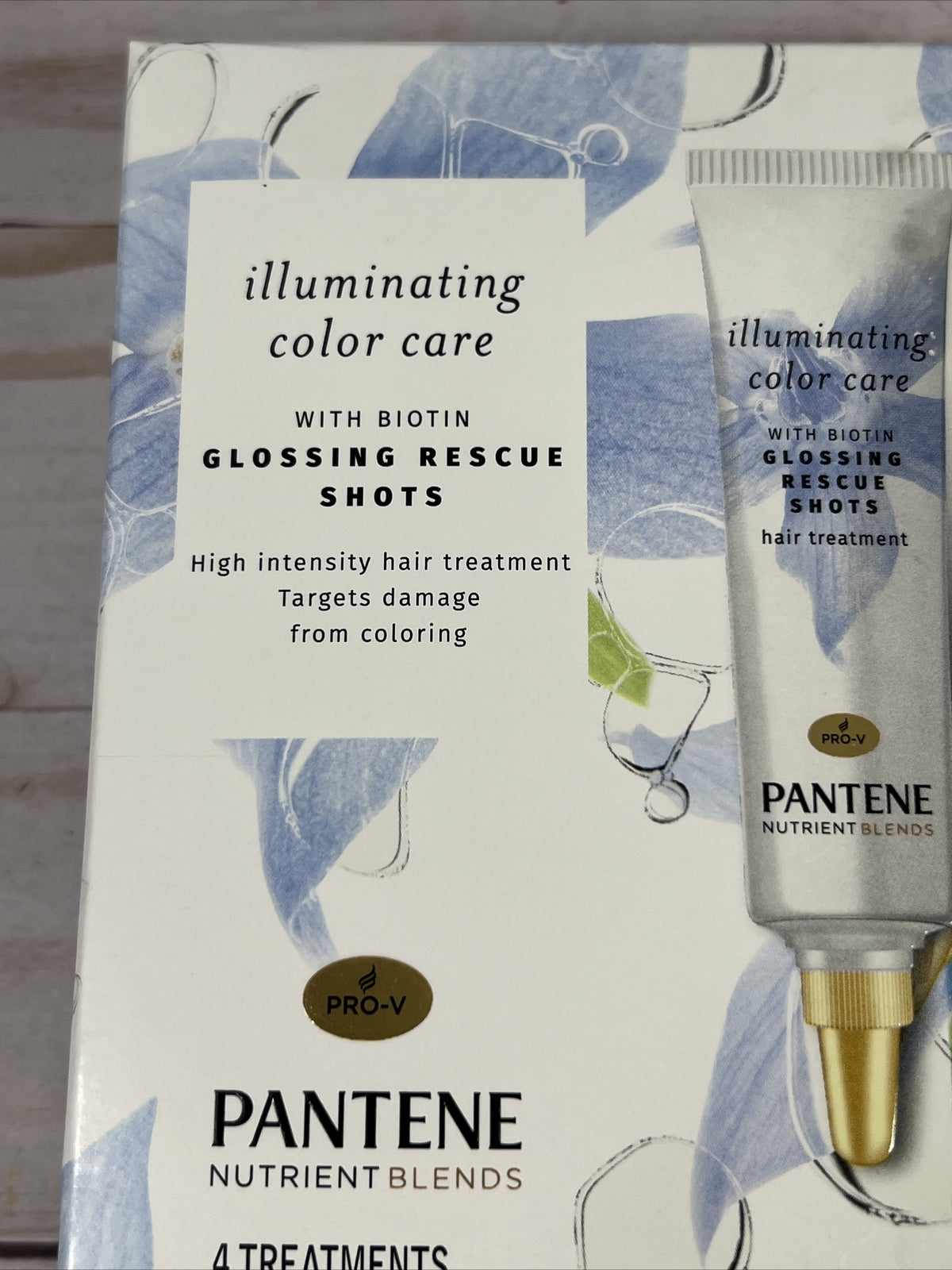 Pantene Illuminating Color Care Glossing Rescue Shots with Biotin - Damage Repair