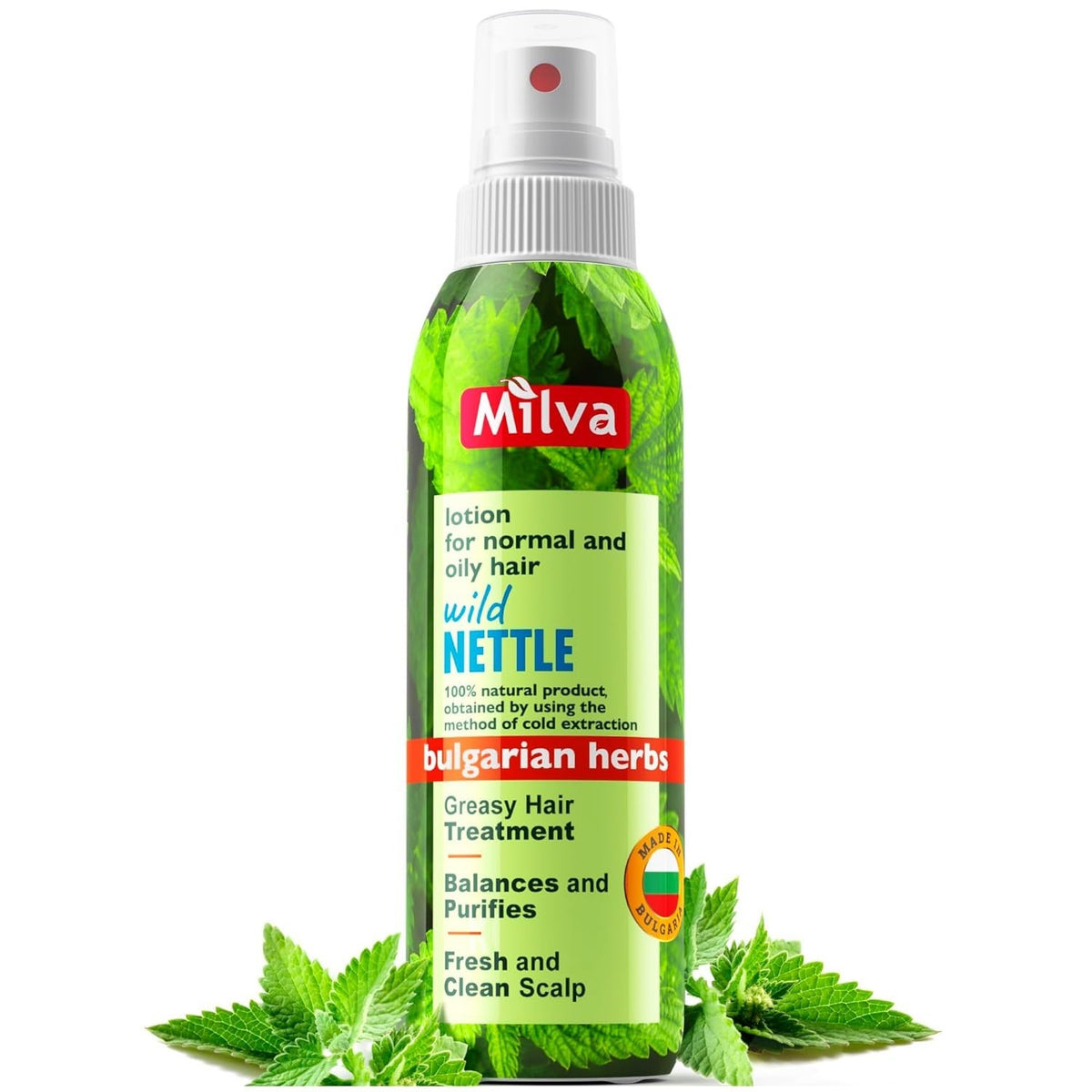 Nettle Extract Hair Tonic for Oil Control & Hair Strengthening - Sebum Regulating Lotion