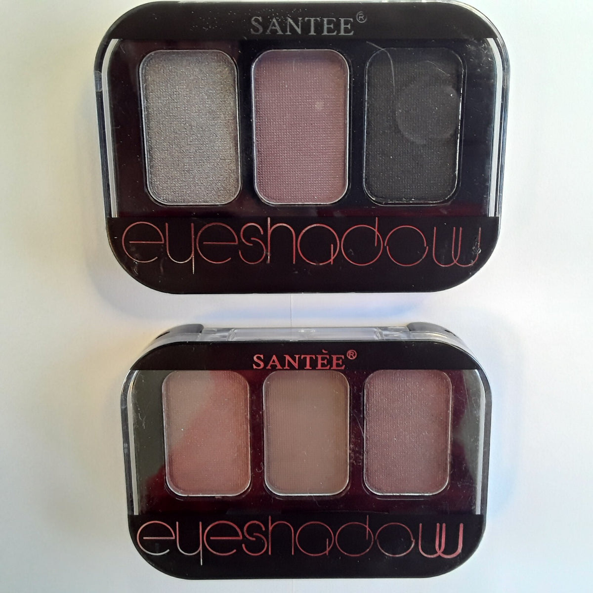 Eyeshadow Set with 3 Color Combinations - 2 Sets Smooth & Creamy Makeup