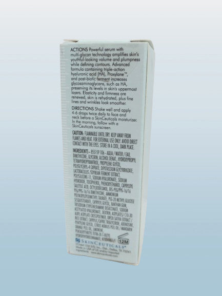 Multi-Glycan Volumizing Face Serum - 0.5oz Hydrating Anti-Aging Treatment