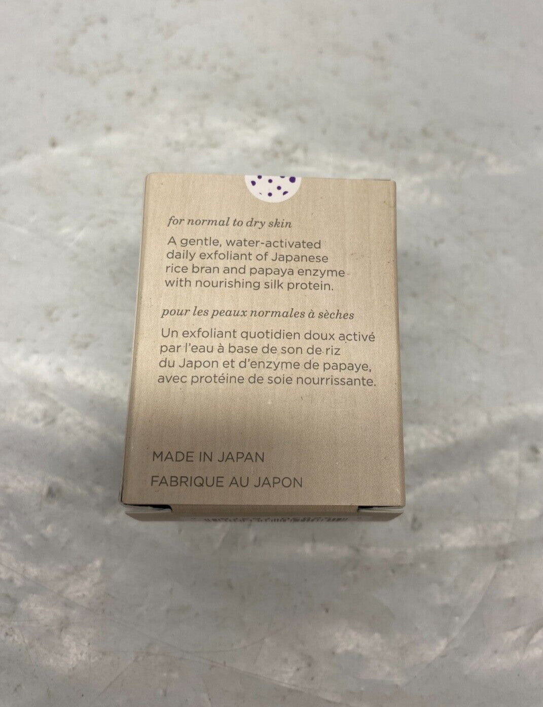 Tatcha The Rice Polish Classic, 0.5 oz- NEW IN BOX