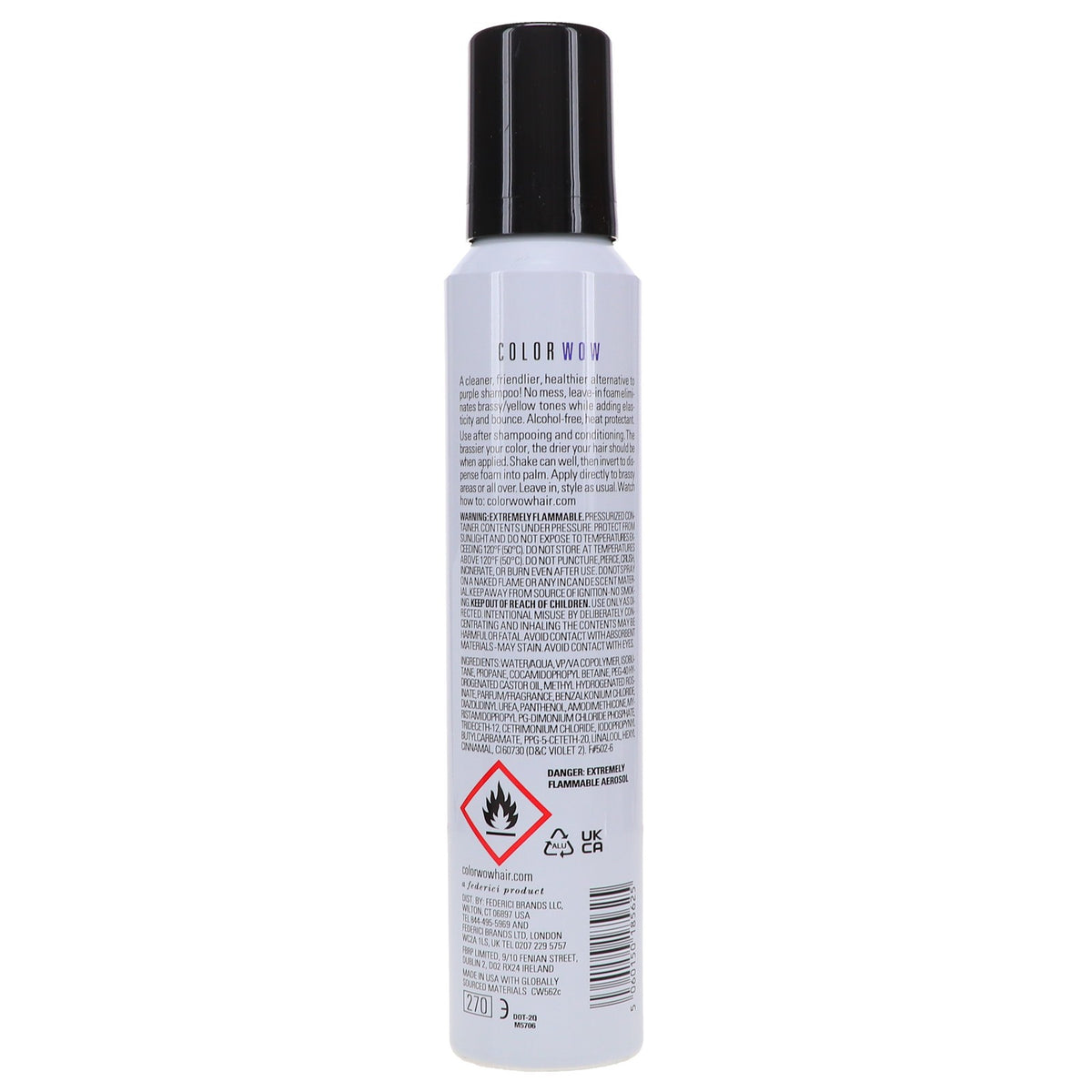 Purple Toning Foam for Light Hair - 6.8 oz