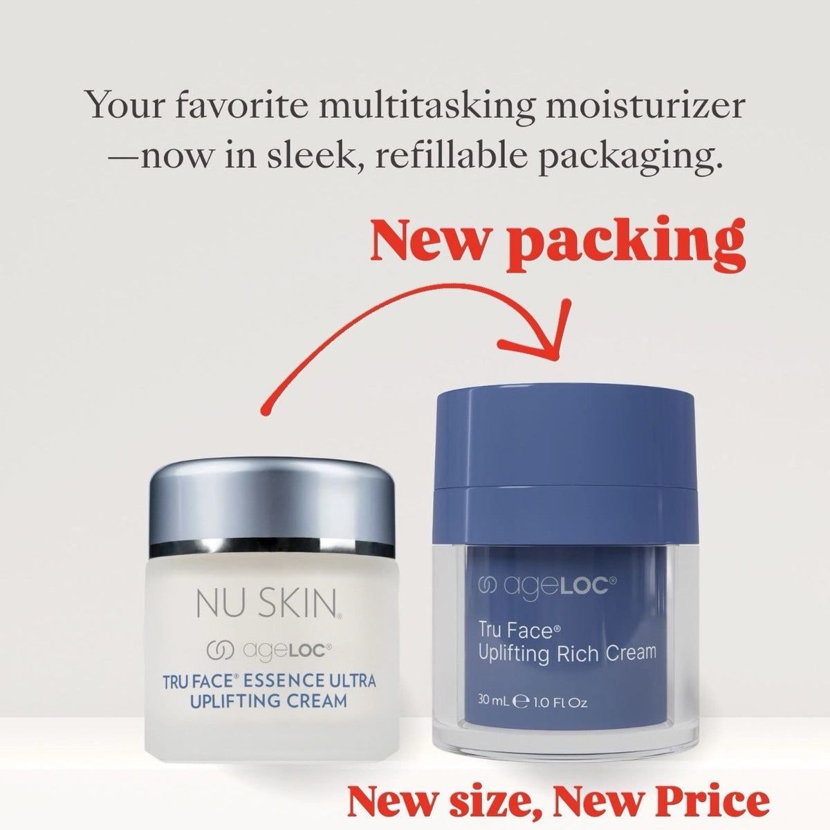 Anti-Aging Moisturizer with Uplifting Formula - Deep Hydration & Firming Cream