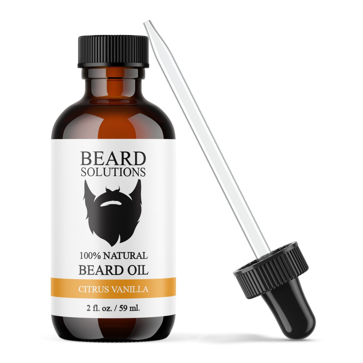 Natural Beard Oil with Essential Oils - Nourishing Hair Growth Serum for Men