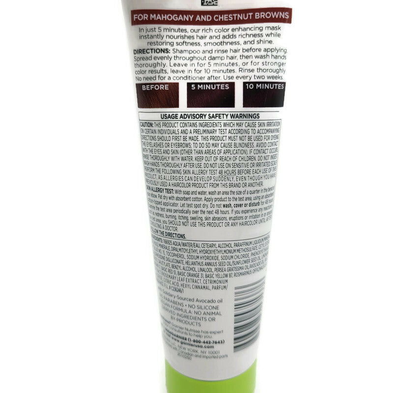 Garnier Nutrisse Color Reviver 5 Minute Color Mask Warm Brown - Hair Treatment