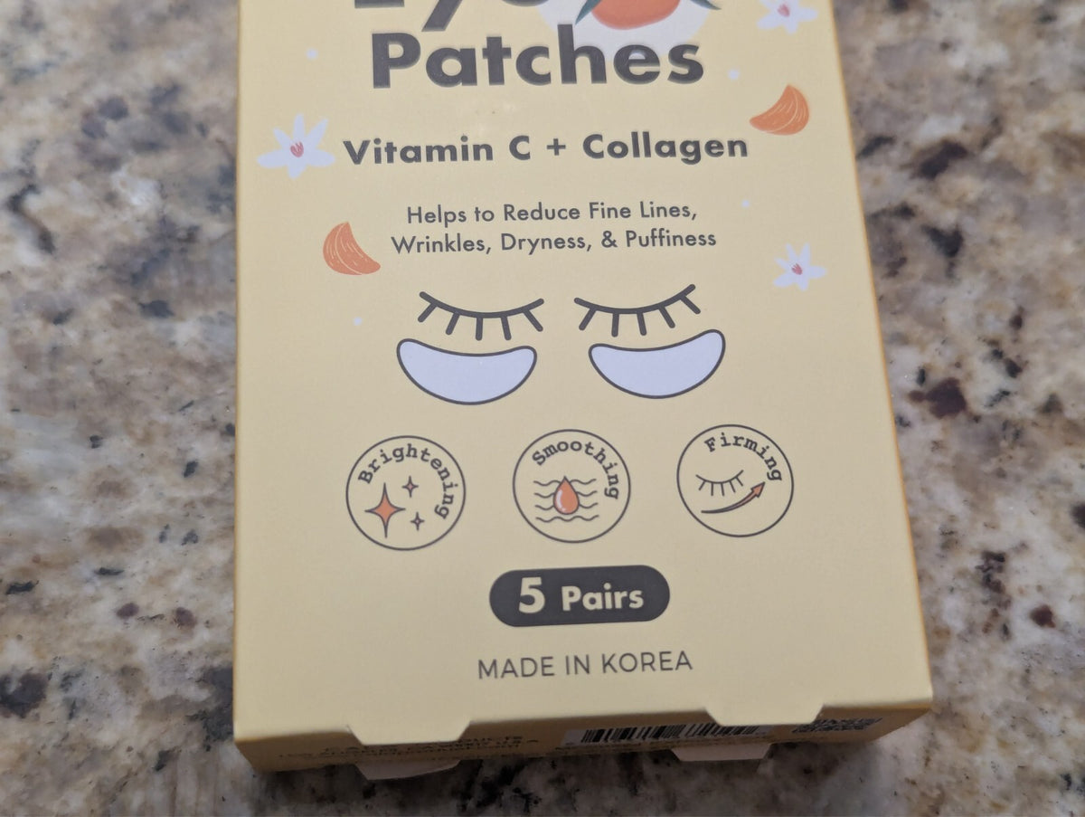Vitamin C Collagen Under Eye Patches - Brightening & Firming Set