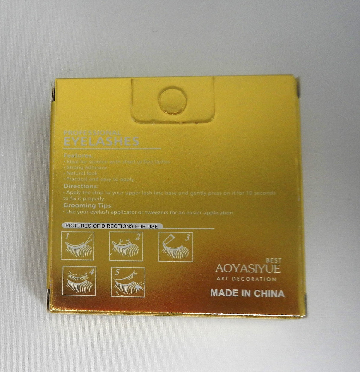 False Eyelashes 6D Mink Hair Eye Lashes - 12 Pairs with Multiple Sizes