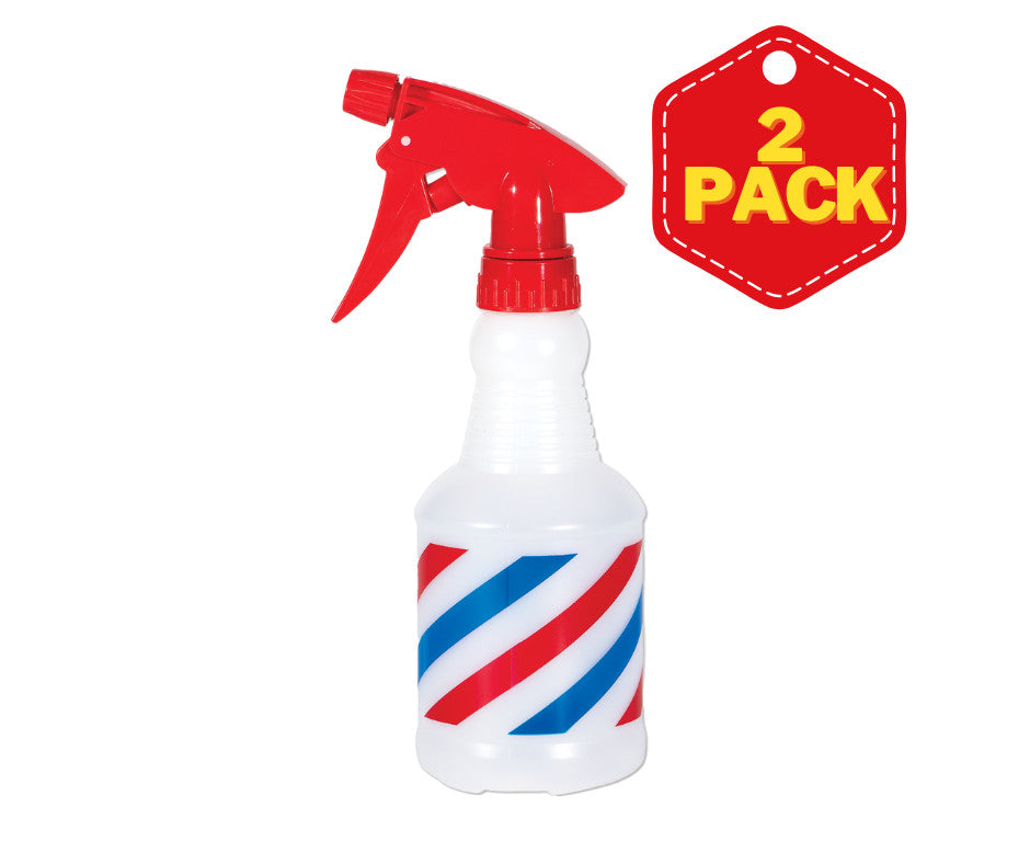 Burmax Soft N Style Designer Spray Bottle 12 Oz - 2 pack. Barber,