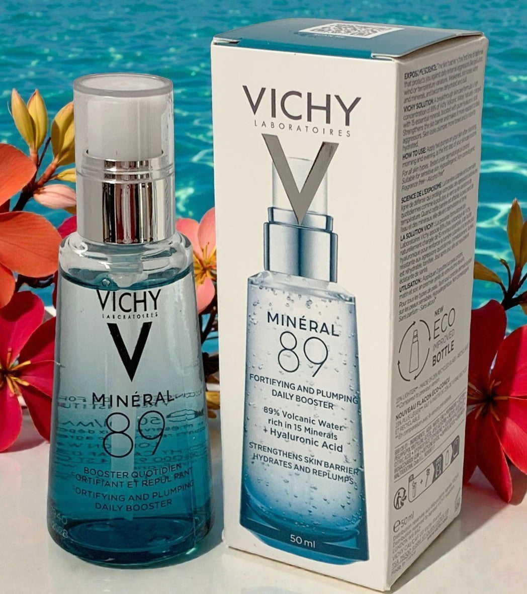 Vichy Mineral 89 Skin Fortifying Daily Booster with Hyaluronic Acid - 1.69oz
