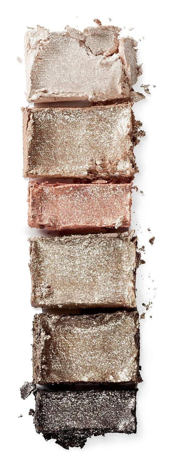 Hypoallergenic Eyeshadow Palette with Reflective Shimmer - 6 Colors Long Wear