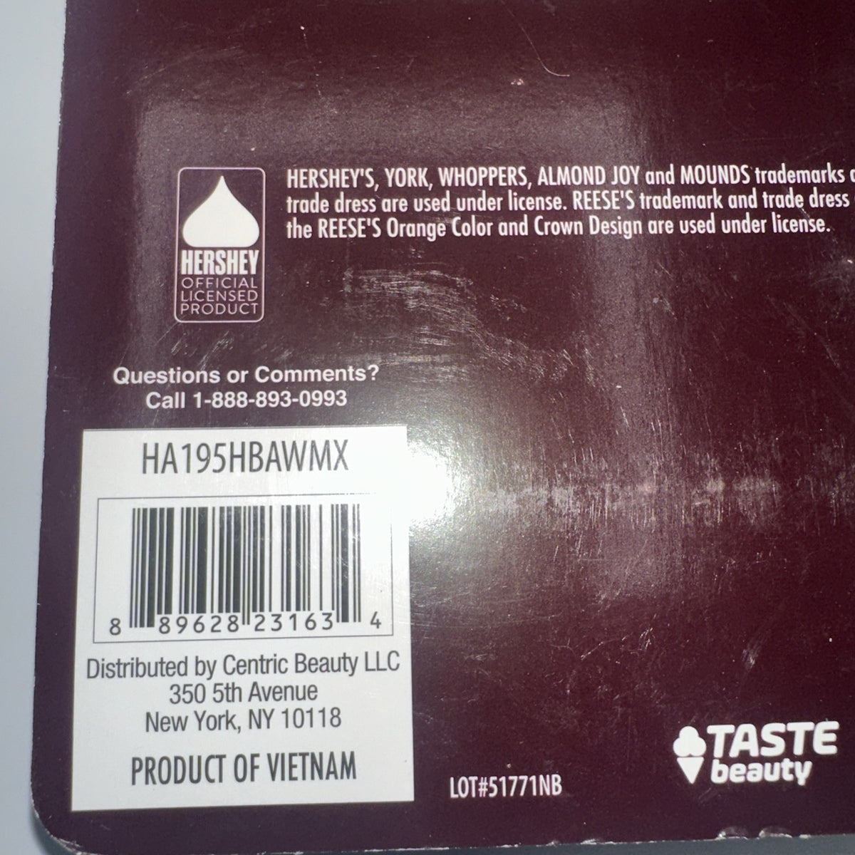 Hershey Flavored Lip Balm 8 Pack - Assorted Chocolate & Dessert Flavors