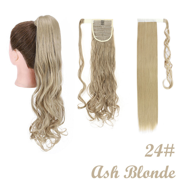 Ponytail Wrap Around Hair Extensions - Clip-In & Thick Styling