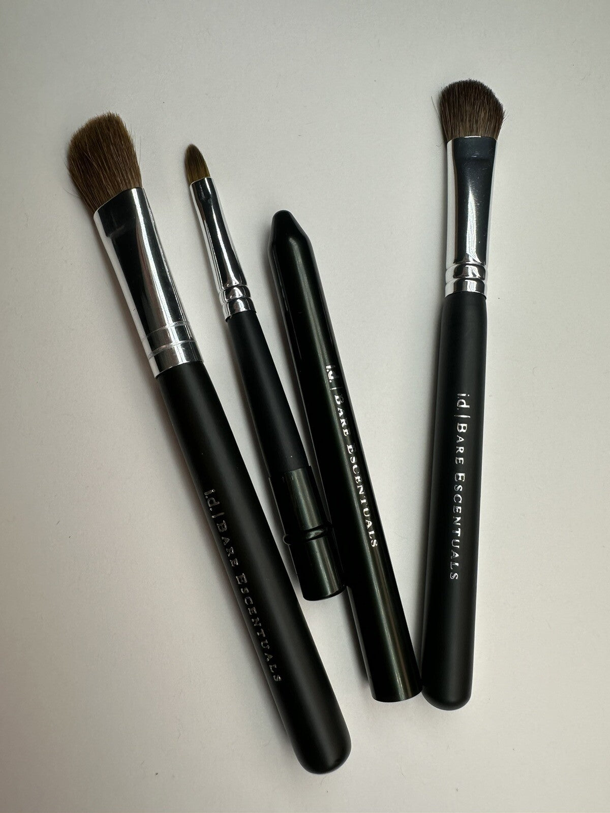 Makeup Brush Set of 3 - Powder, Foundation & Eyeshadow Brushes