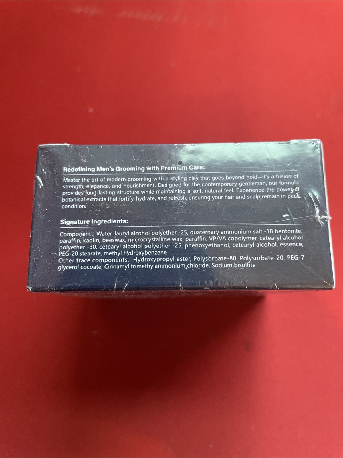 Matte Hair Styling Cream - 4 oz Men's Clay