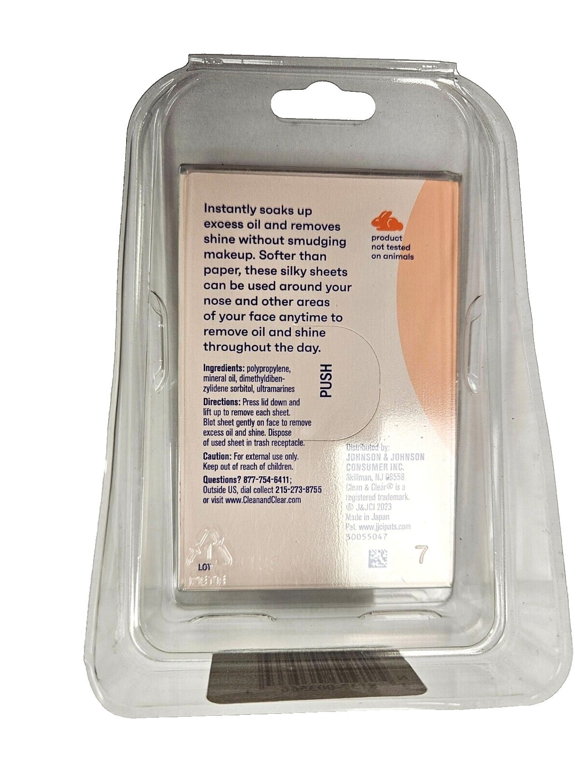 Oil Absorbing Sheets for Face - 50 Count, Shine Control & Makeup Friendly