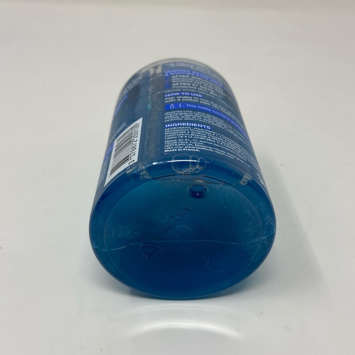 Waterproof Makeup Remover 200mL - Blue, Gentle Eye & Face Cleanser