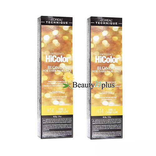 Permanent Hair Color for Dark Hair - 2 Pack, 23 Shades