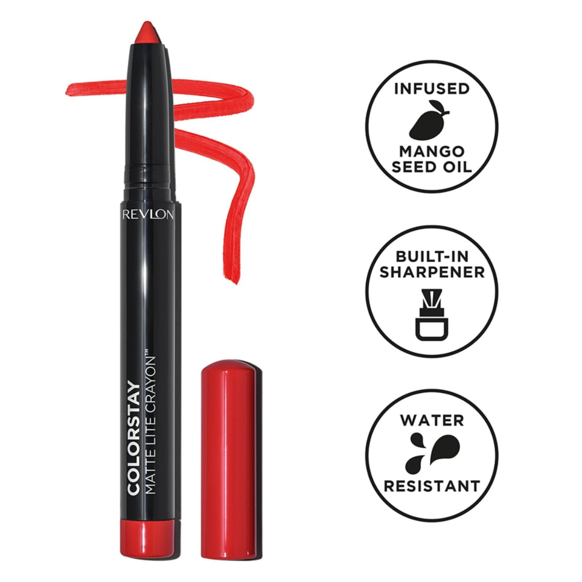 Revlon ColorStay Matte Lite Crayon Lipstick Set of 2 - Ruffled Feathers