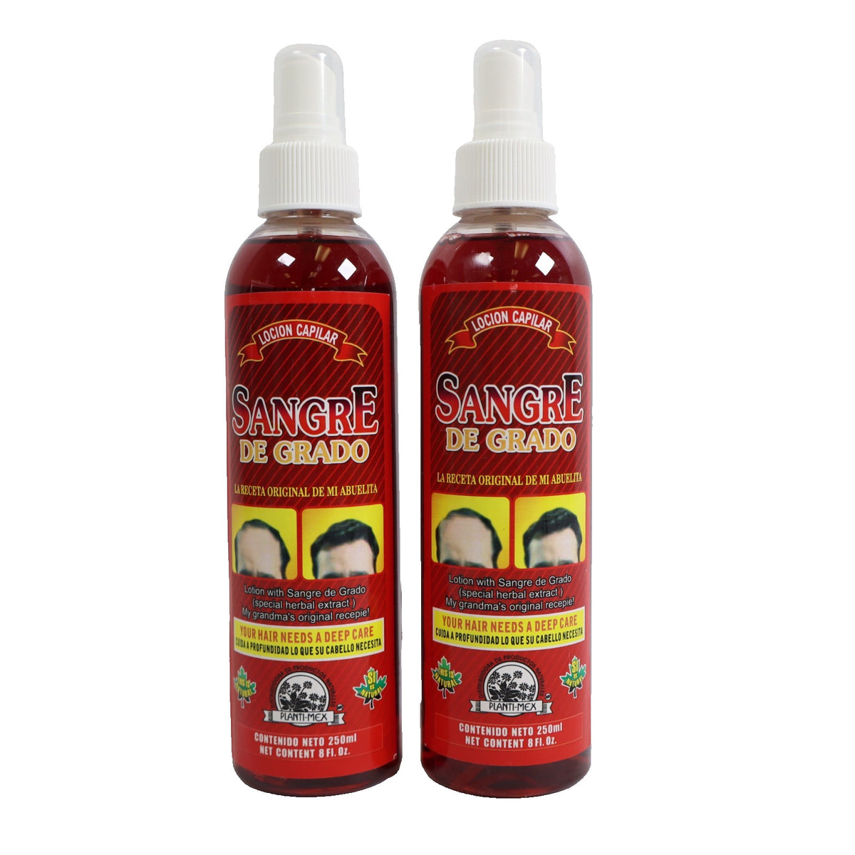 Sangre De Grado Hair Lotion - 8 Oz, Pack of 2