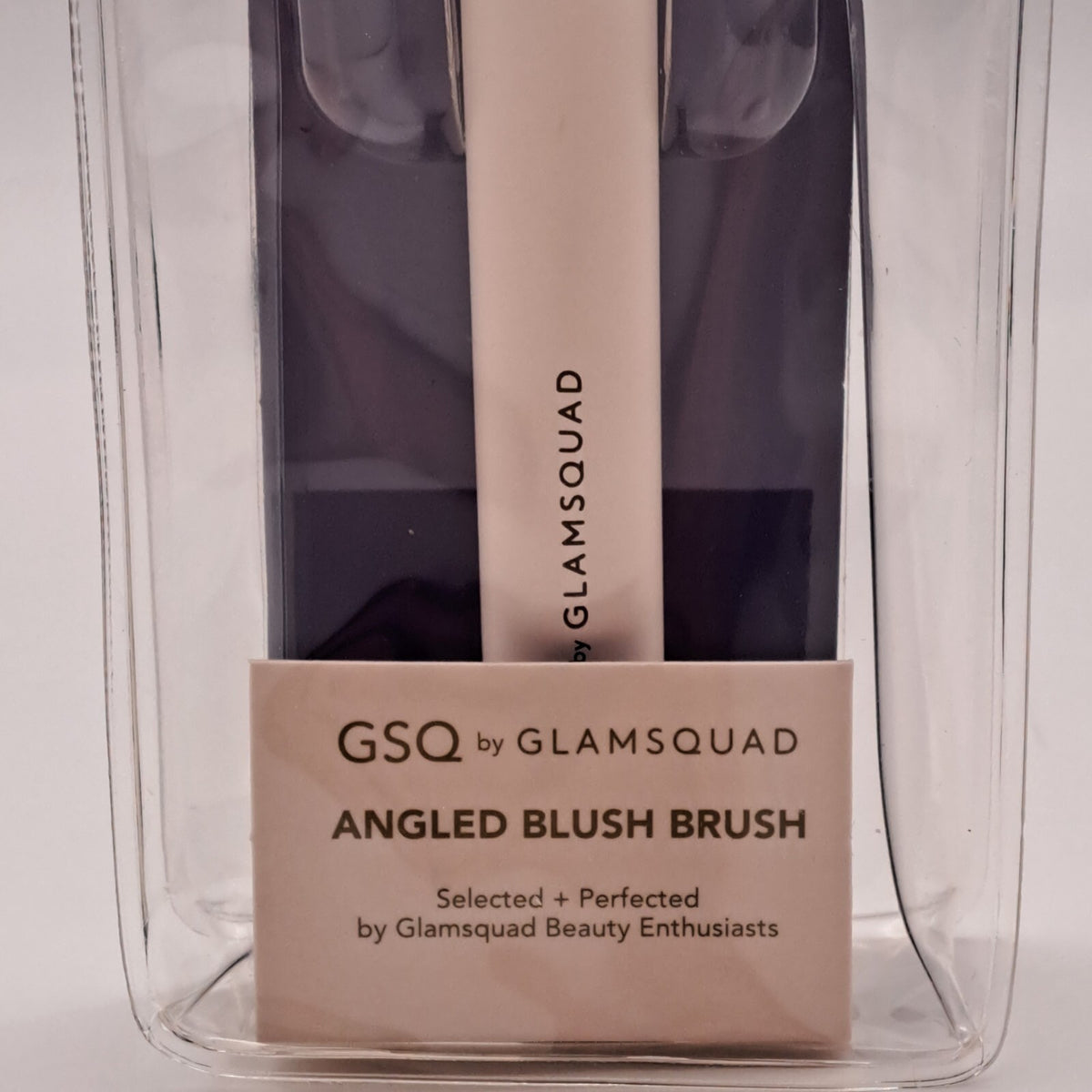 Angled Makeup Brush - Synthetic Fiber Blush Brush for Contouring