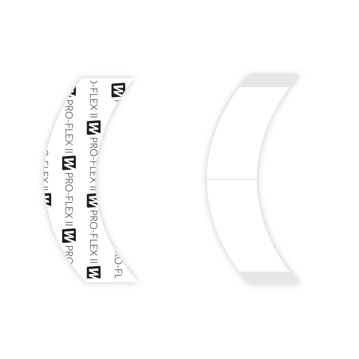 Proflex II Hair Extension Tape - 3/4 x 3 Inch Contour Adhesive, 2-4 Week Hold