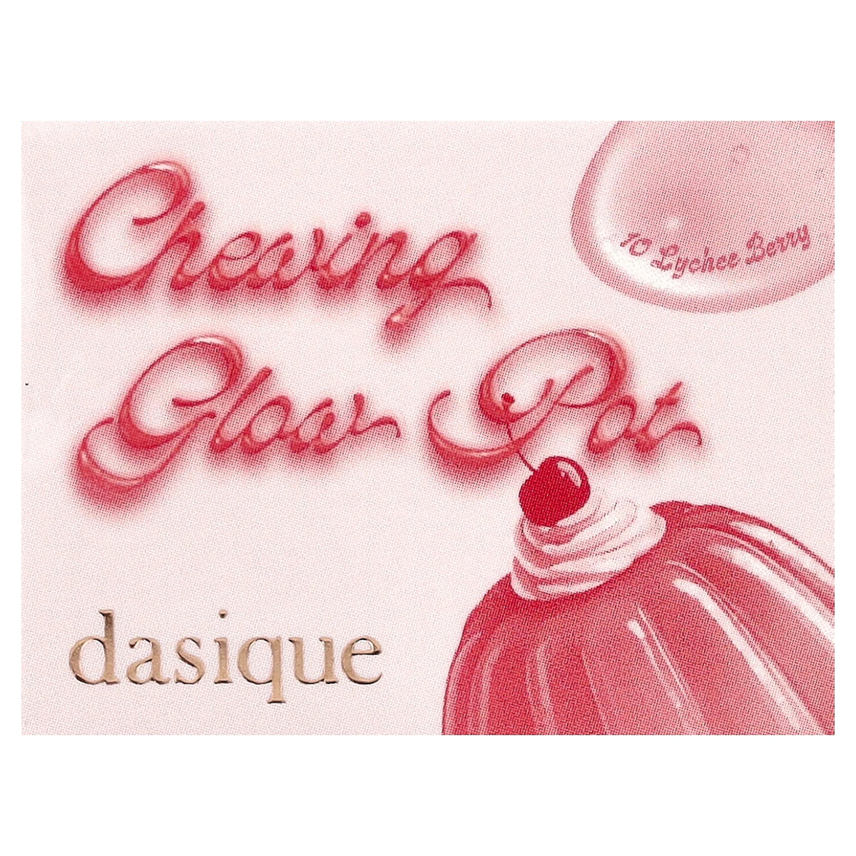 Chewing Lip & Cheek Glow Pot - Lychee Berry, Bouncy Jelly Texture, 0.14 oz
