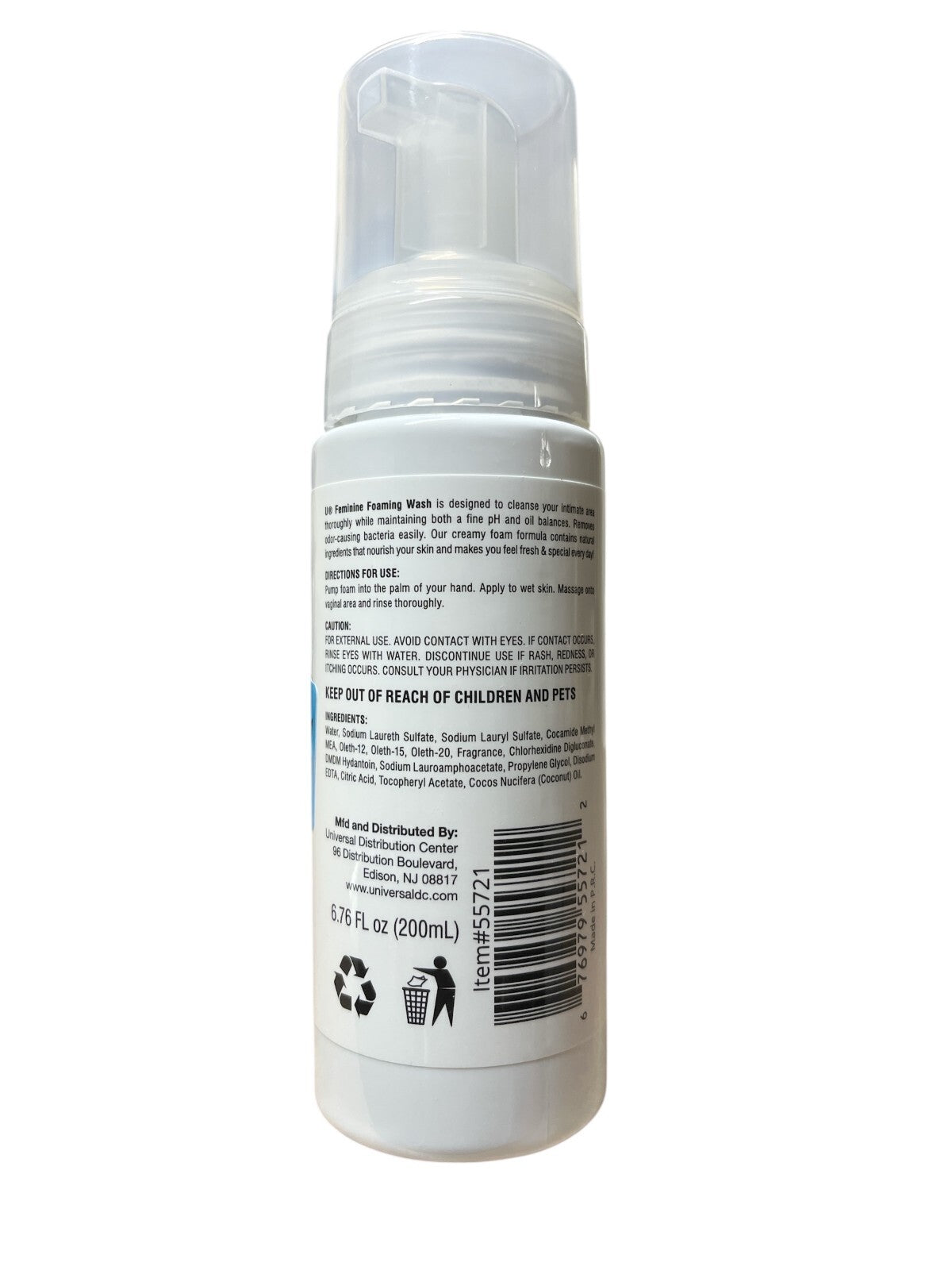 Feminine Foaming Wash with Coconut | Gentle Daily Intimate Cleanser