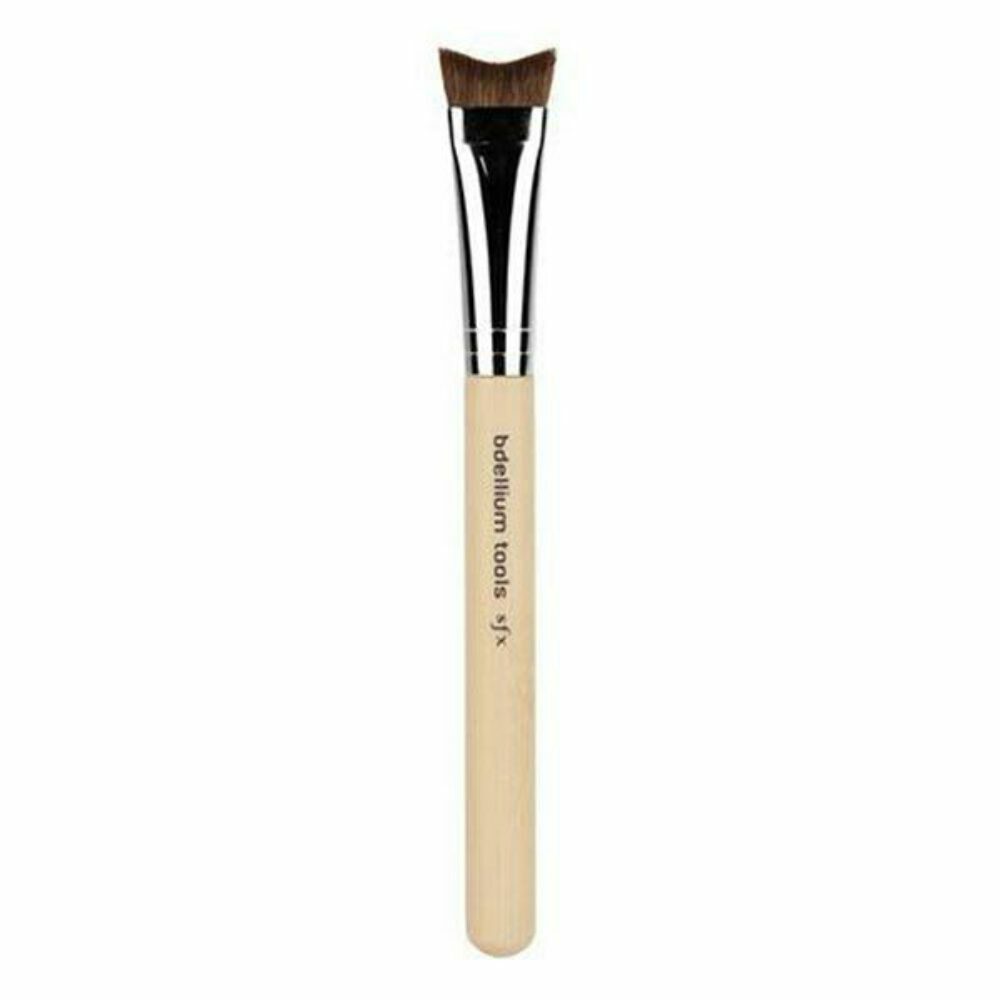 Eco-Friendly Smudge Makeup Brush for Eye & Face Detailing - Inverted Design