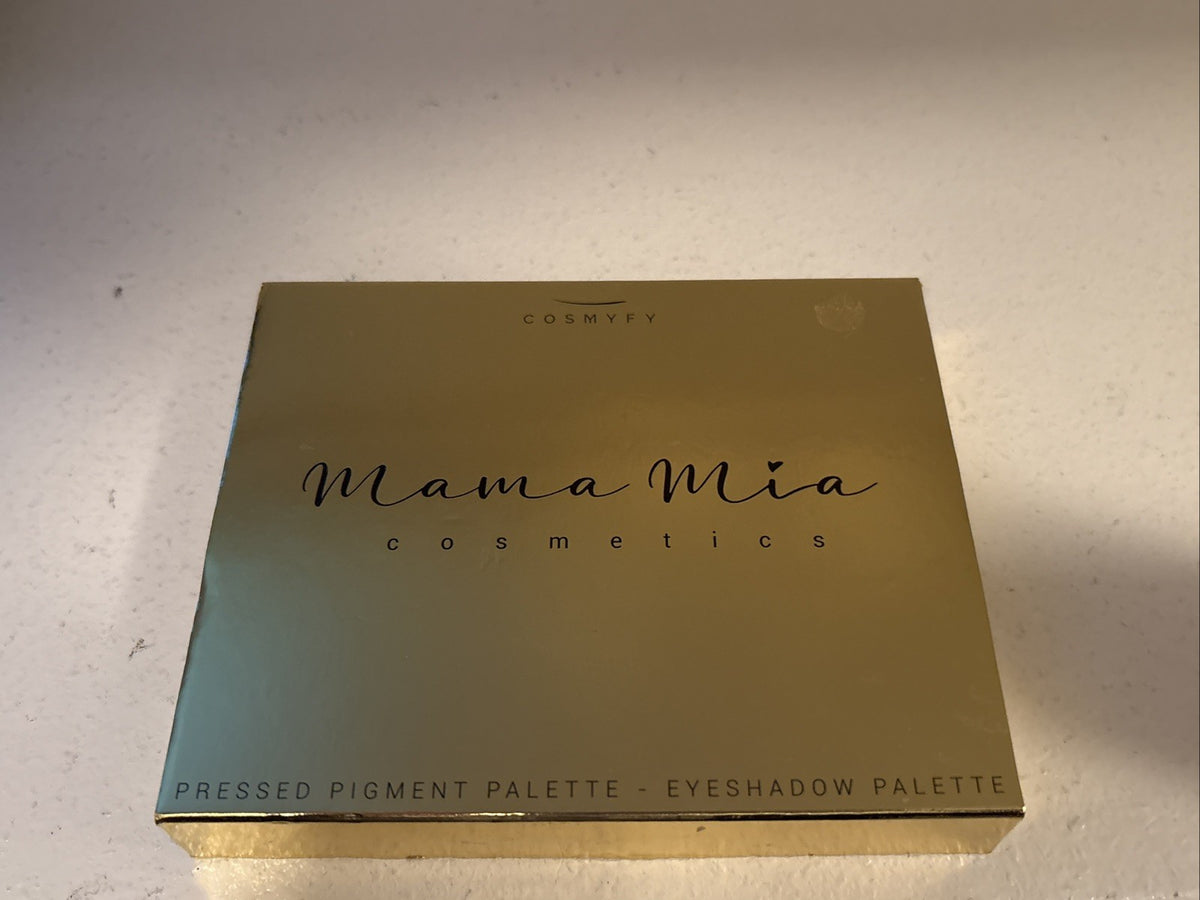 Pressed Pigment Eyeshadow Palette for Eye Makeup - Mama Mia Cosmetics