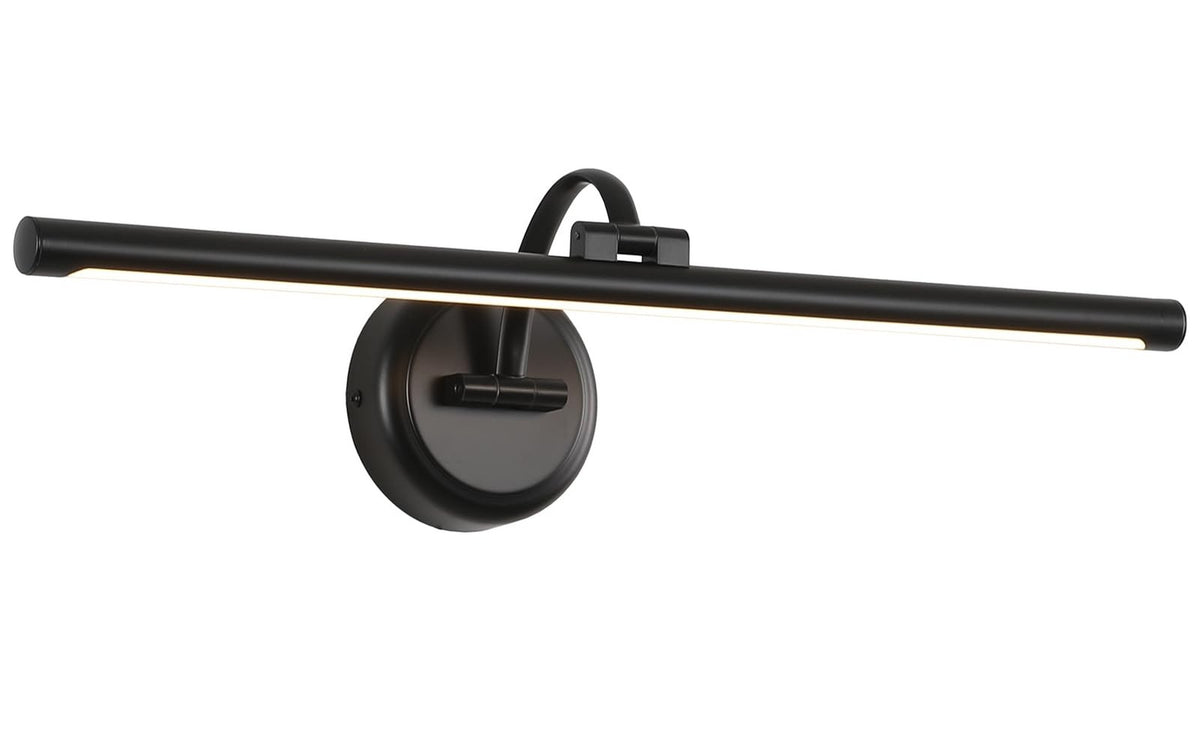 Dimmable 23.62-Inch Picture Light with Swing Arm, 2700K Warm White, Wall Mount