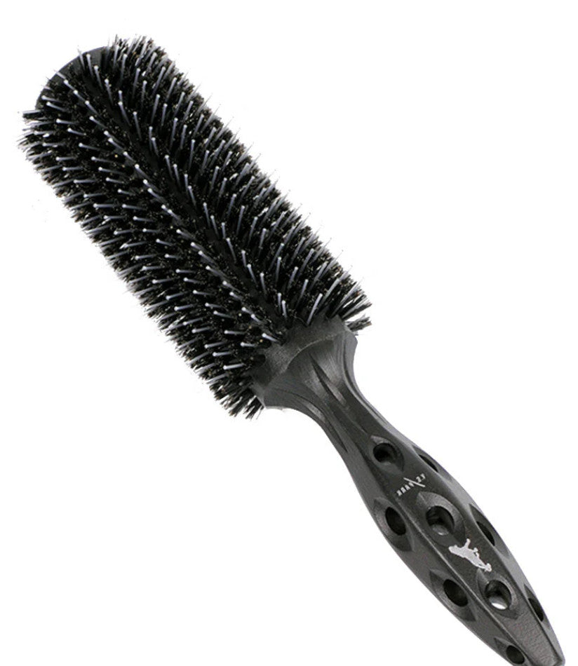 Y.S.PARK Carbon Tiger Styling Brush Black - Made in Japan