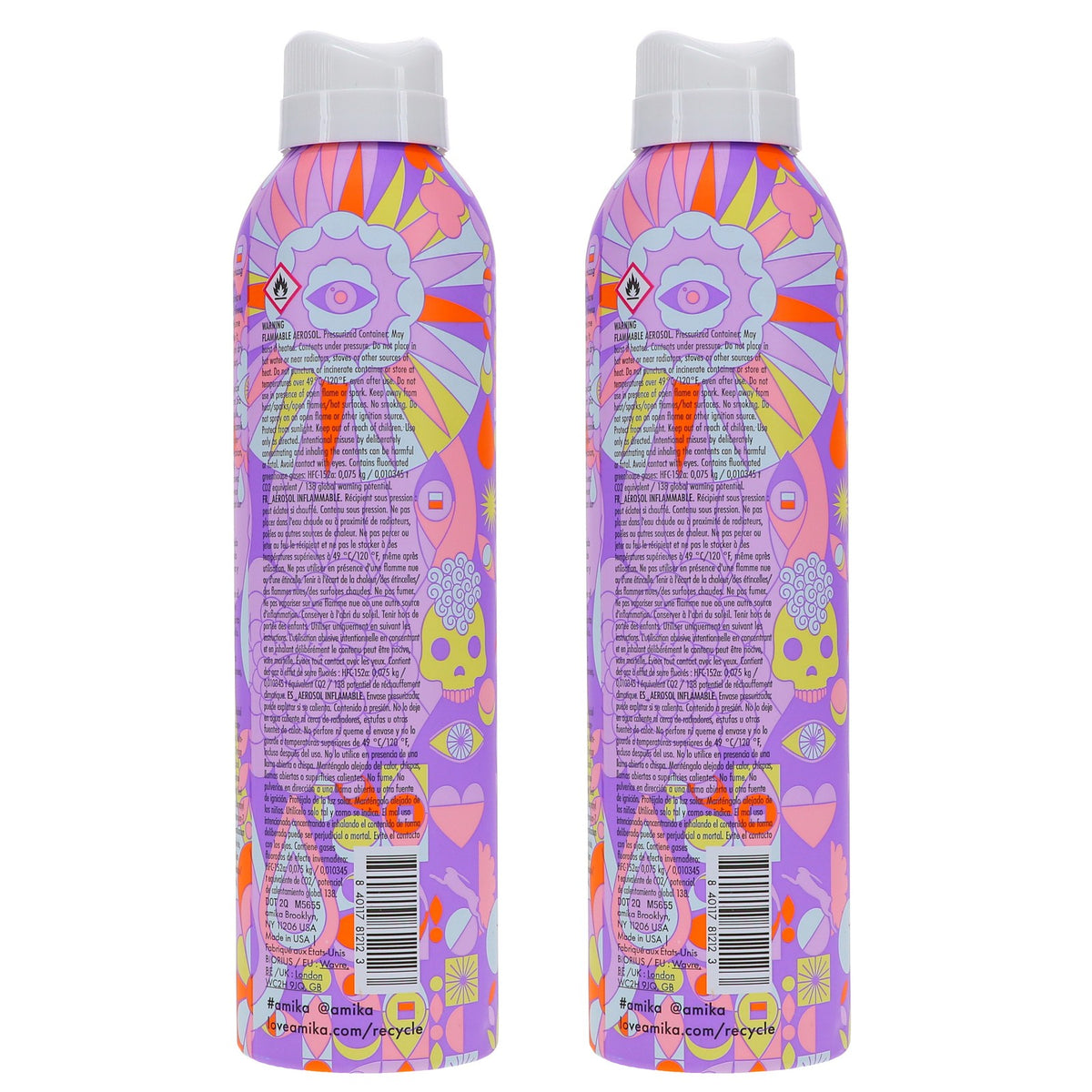 Volumizing Hair Spray for Long-lasting Bounce - 5.3 oz Dual Pack