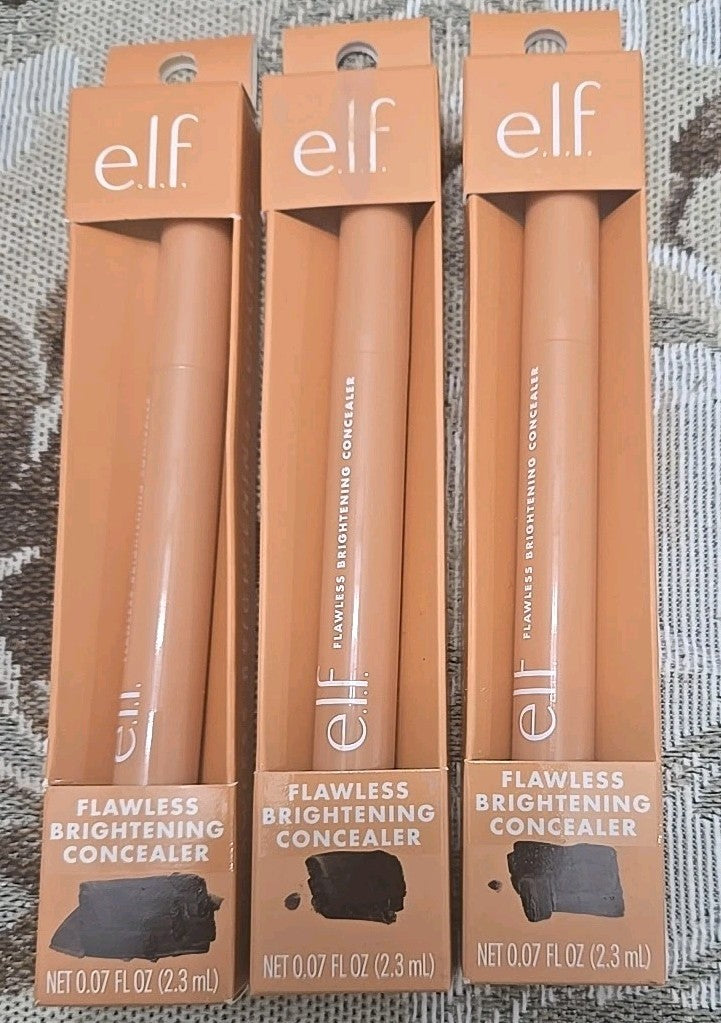3 Pack Brightening Concealers for Face Makeup - Tan 45 Neutral Warm