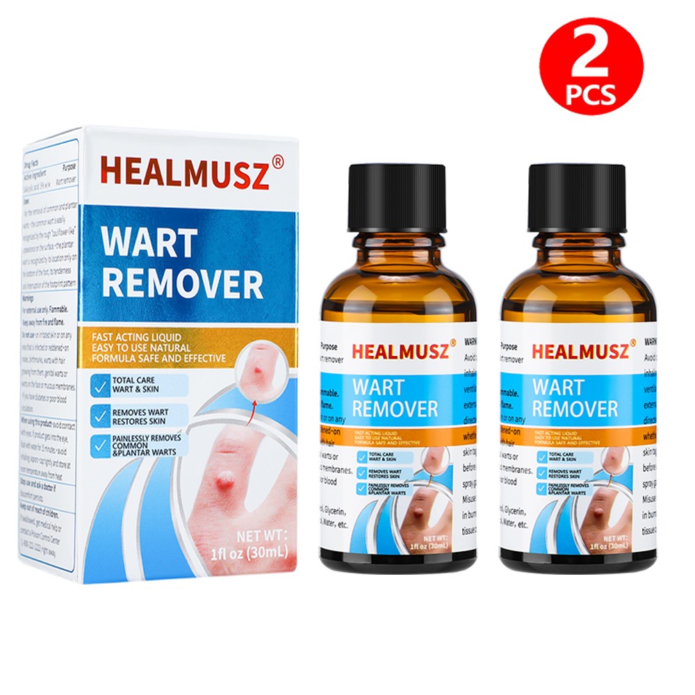 Natural Wart Remover for Face & Skin – Painless & Fast Acting 30ML