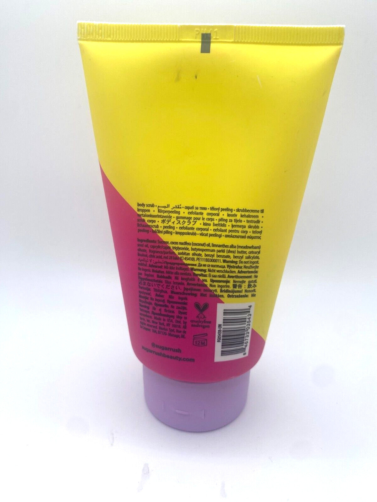 Tarte Sugar Rush Shower Body Scrub ~ 5.8 oz