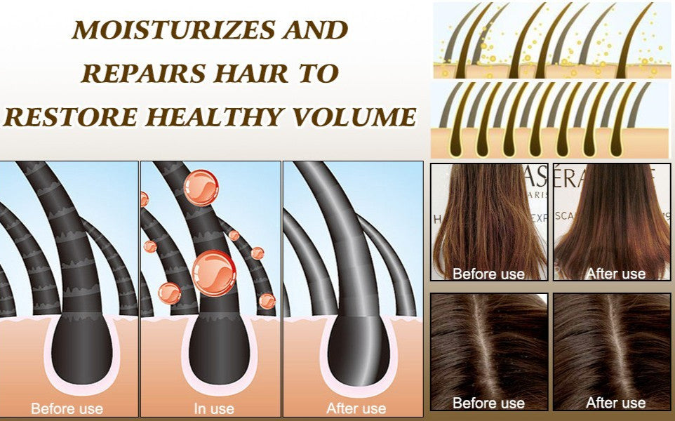 Ginger Hair Growth Shampoo - 400ml Herbal Treatment